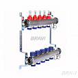 Коллекторная группа с расходомерами Bravi выходы 6X3/4 Евроконус