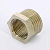 Футорка НР-ВР 3/4"x1/2" UNI-FITT никелированная 