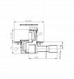 Трап DN40/50 HL Primus HL510NPr-3000