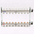 Коллекторная группа UNI-FITT 1"x3/4"ЕК 9 выходов (нерж. сталь) 